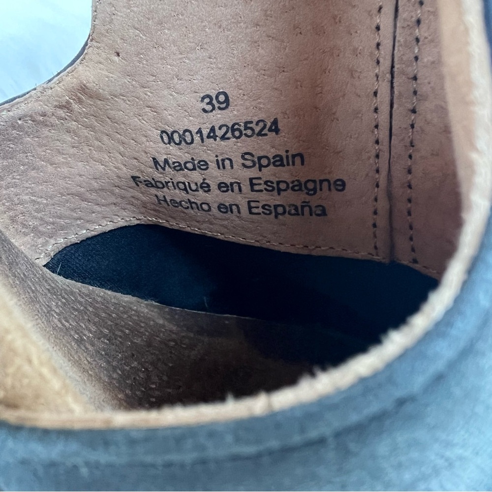 • SOLD • Free People Leather Cedar Clogs Sz 39 US 8.5 - Picture 13 of 16